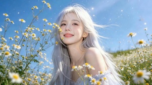风遇白樱-治愈少女