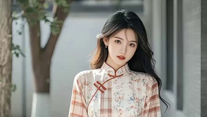 民国风美女