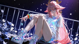 甜酷狐系少女-八重神子