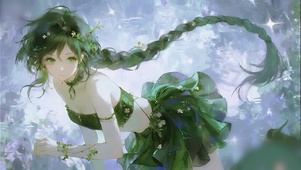 梦幻唯美森系少女