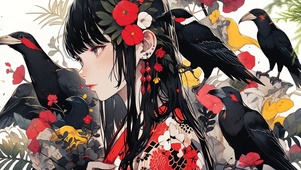 4K 花与少女