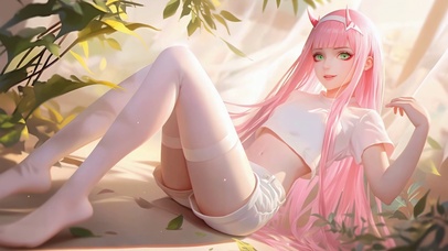 粉毛白丝国家队02美少女