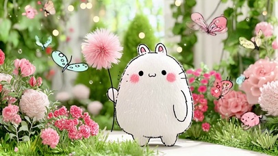 软萌花园小团子