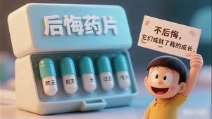 不后悔曾经