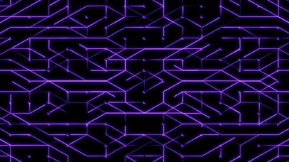 4K超清科技线条