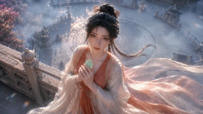 古风仙气汉服美女
