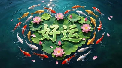 锦鲤迎好运