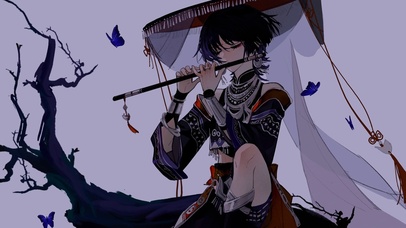 散兵-南隅庄梦-画师：Aoma
