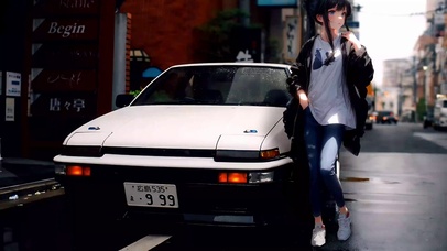 AE86与美女