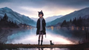 黑猫娘
