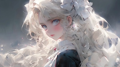 白发少女