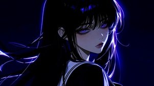 紫眸夜色