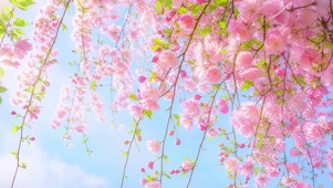 繁花如瀑