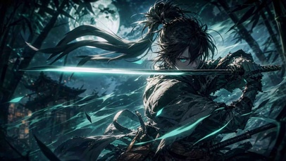帅气武士