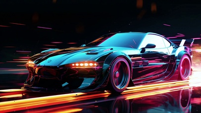 炫酷跑车