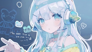 可爱二次元女孩