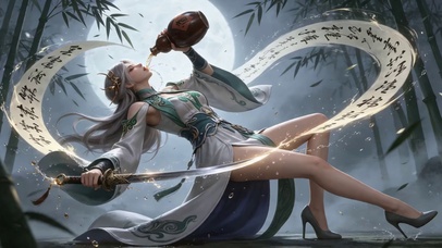 饮酒狂歌