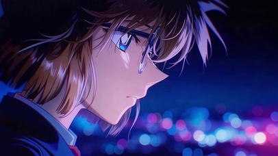 霓虹夜景灰原哀