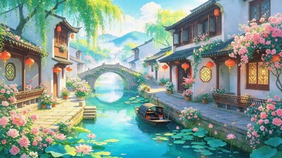 治愈小清新江南