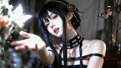 蝴蝶女孩