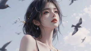 纯欲清纯美女