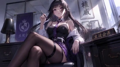 权威吊带JK御姐二次元