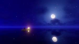 浪漫海上明月