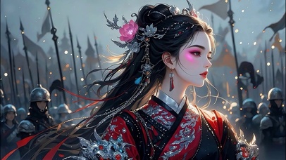 又彪又美的异族女将军