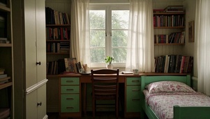 【雨景】老教授的宿舍