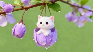 树枝猫咪