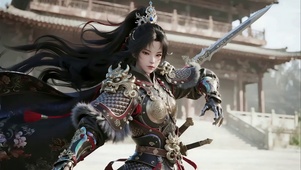 动漫美少女将军