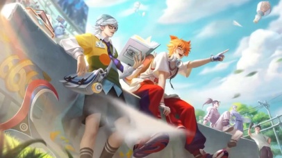 热力回旋缤纷绘卷