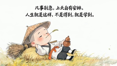 凡事别急