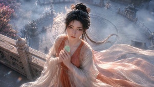 古风仙气汉服美女