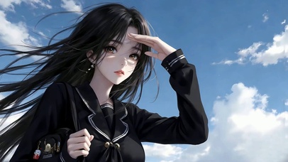 清纯治愈美少女