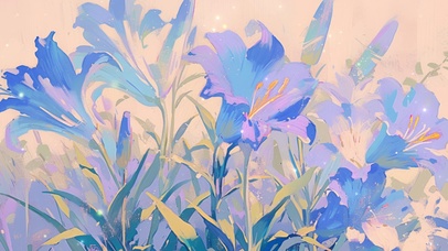 水墨画海