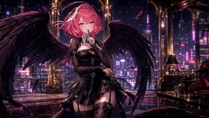 暗夜羽翼少女