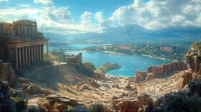 蓝天阳光剧场遗迹