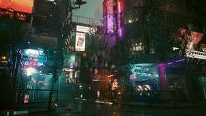 雨天街道