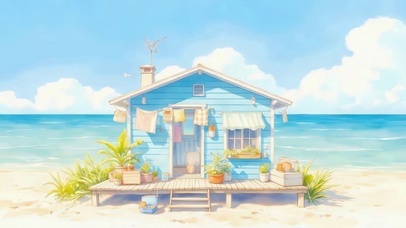 海边小木屋
