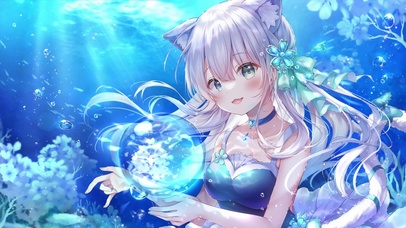 可爱猫耳美少女