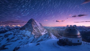 星夜雪山天文台建筑