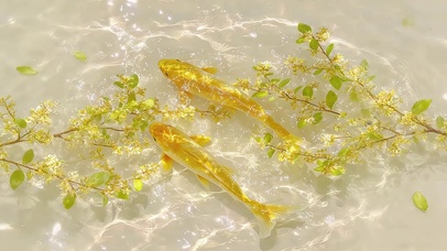 遇见锦鲤 好运发财