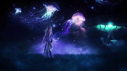 魔幻星空