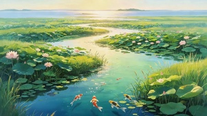 荷塘河流（重做）