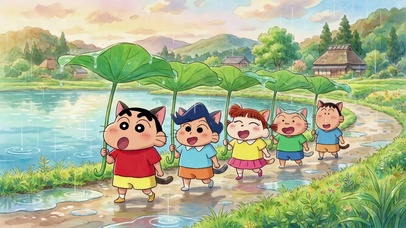 小新雨天排排乐