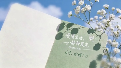 六月的慢慢生活静静发光