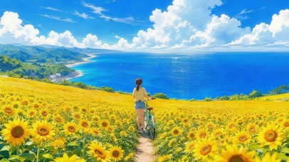 花海女孩