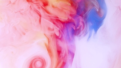 4K 高清 彩色旋转抽象云雾