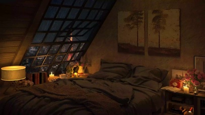 4K东京城市雨夜公寓